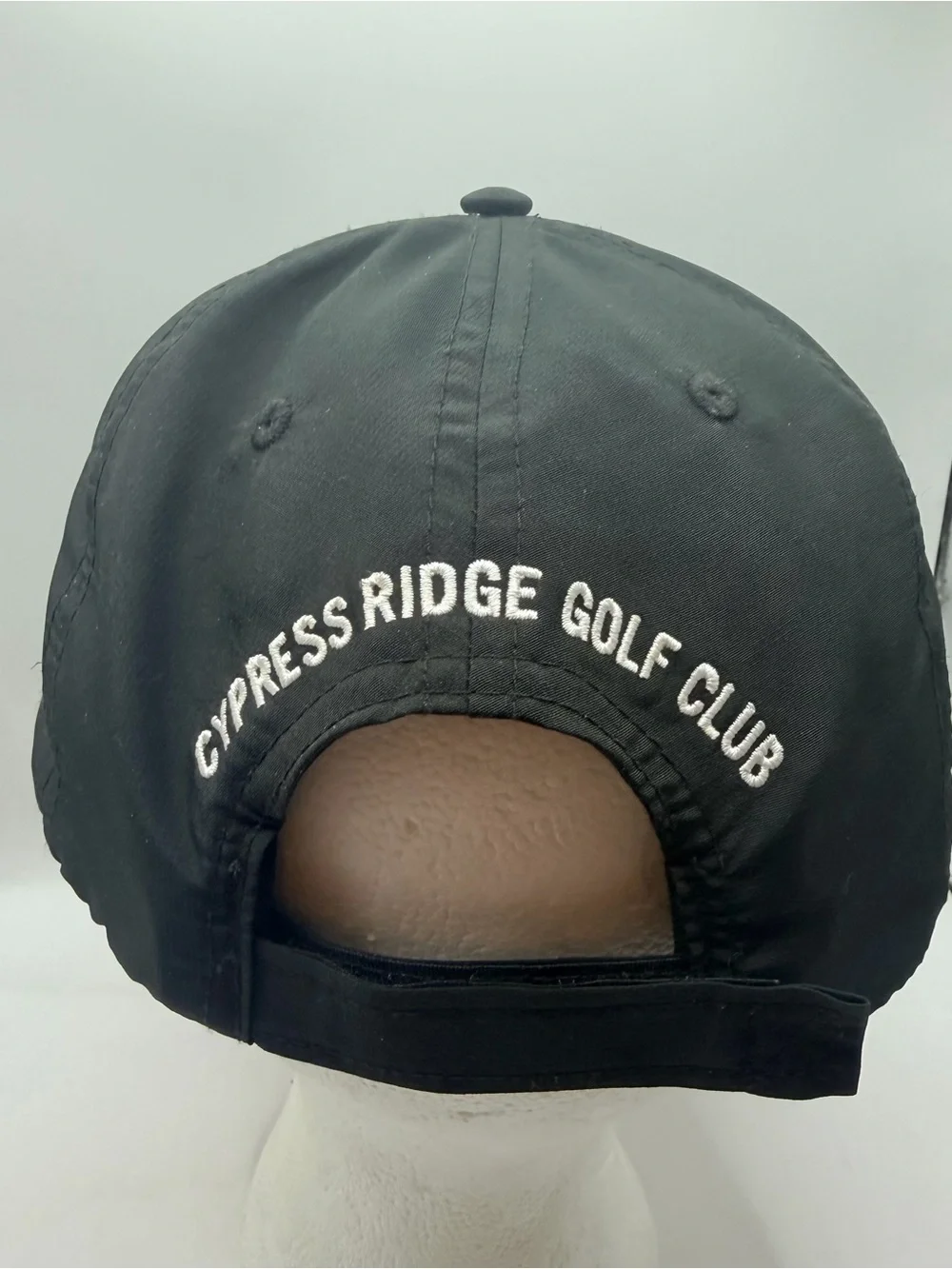 Pukka Cypress Ridge Golf Club Hat Black Adjustable Cap 1999 Custom Headwear
